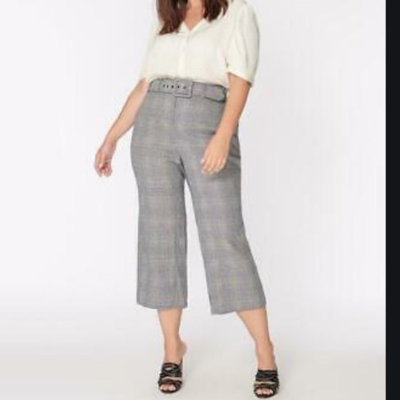 Veronica Beard Dexter Pant Navy Multi 20 Plus NEW